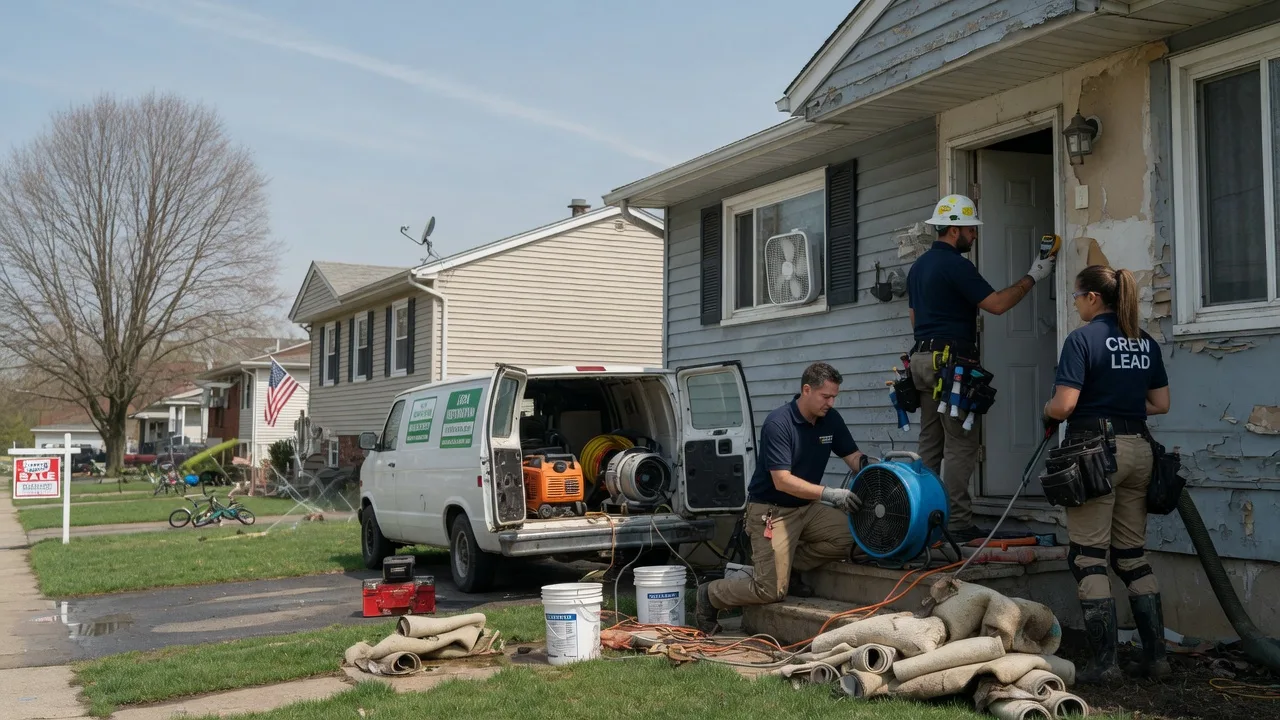 Flood Cleanup in Forreston, TX near me