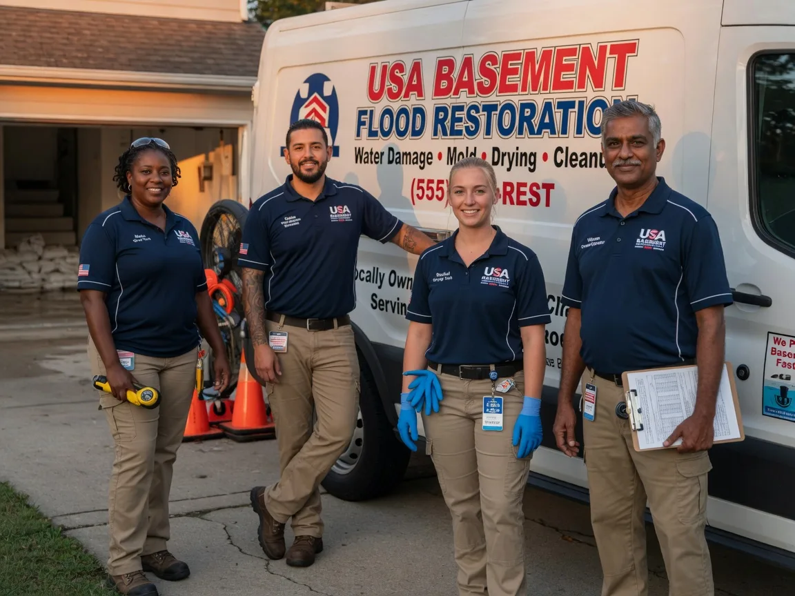 Basement Flood Cleanup company in Forreston, TX